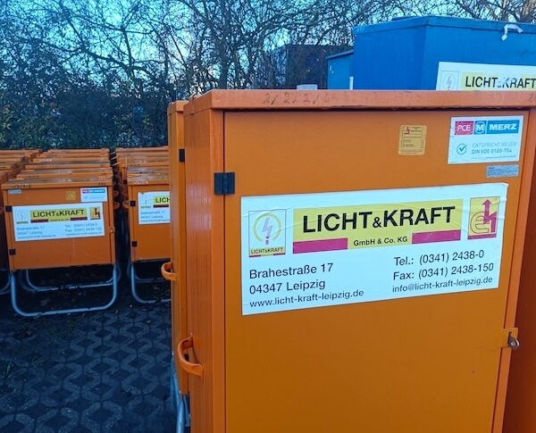 Abbildung zeigt Stromverteile von Licht & Kraft